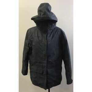 Womans XL long LL Bean Blue DownTek Jacket